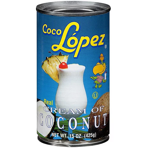 [7711-US] COCONUT, Real, Cream, Coco Lopez, 24-15 oz