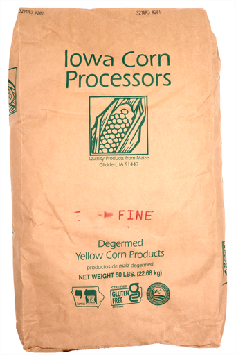 [6052-US] CORN, Meal, Yellow, Lowa Processors, 50 lb 