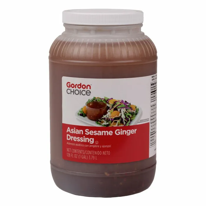 [7192-US] DRESSING, Asian, Sesame, Ginger, Gordon Choice, 128 oz