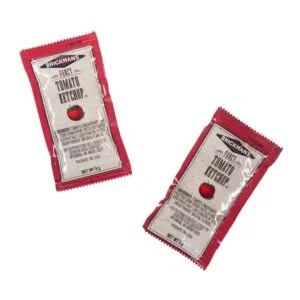 [7195-US] KETCHUP, To Go, Brickman's, 1000 ct /-cs